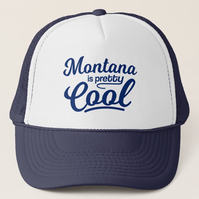 Gorra De Camionero Montana Es Bonito Guay (Anverso)