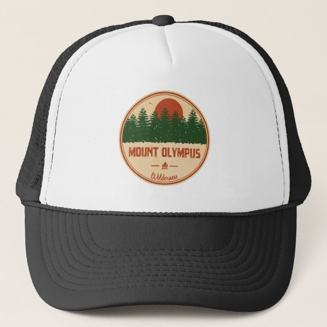 Gorra De Camionero Montaña Olympus Wilderness Utah (Anverso)