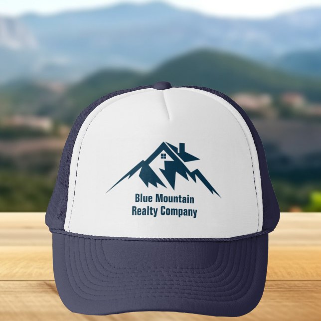 Gorra De Camionero Montaña Real Estate Company Personalizado Realtor (Subido por el creador)