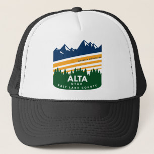 Gorra De Camionero Montañas Alta Utah Wasatch