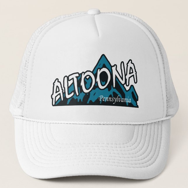 Gorra De Camionero Montañas Altoona Pennsylvania (Anverso)