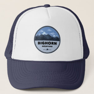 Gorra De Camionero Montañas Bighorn Wyoming Montana Camping