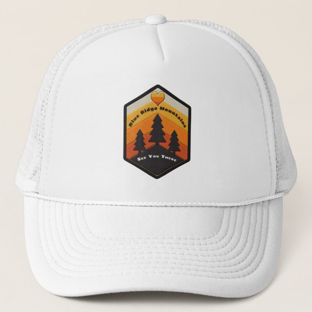 Gorra De Camionero Montañas Blue Ridge (Anverso)