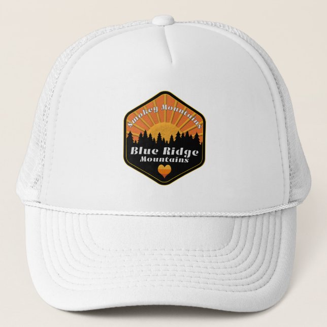 Gorra De Camionero Montañas Blue Ridge (Anverso)
