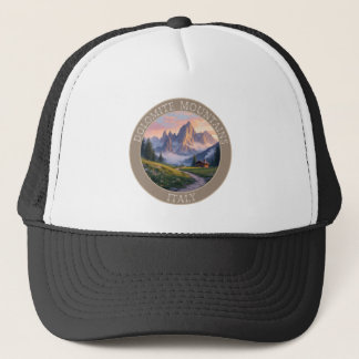 Gorra De Camionero Montañas Dolomitas Italia
