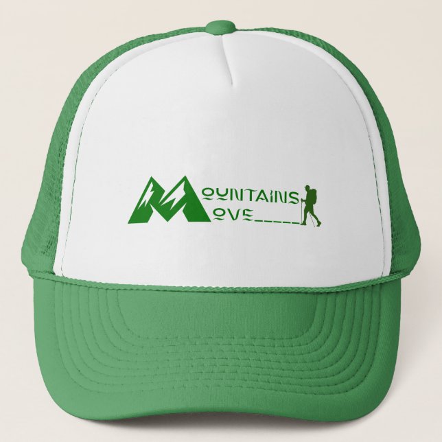 Gorra De Camionero Montañas en movimiento (Anverso)