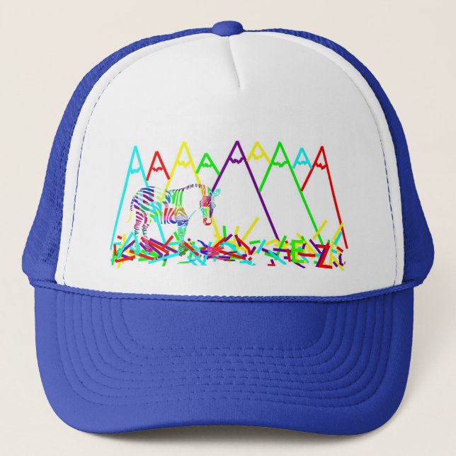 Gorra De Camionero montañas o creyones (Anverso)