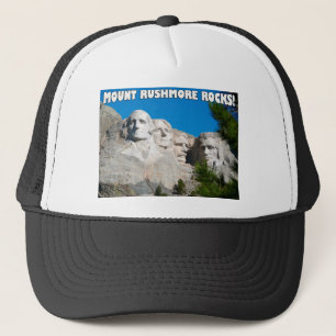 Gorra De Camionero ¡Montar Rocas Rushmore! Monte Rushmore, Dakota del