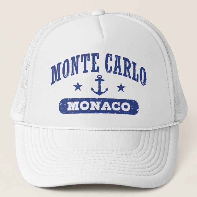 Gorra De Camionero Monte Carlo Monaco (Anverso)
