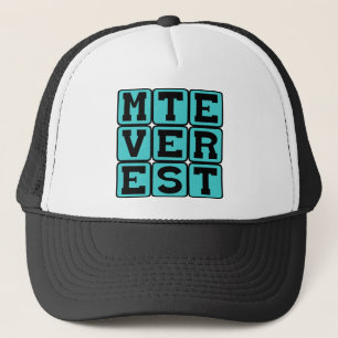 Gorra De Camionero Monte Everest, Montaña más Alta del Mundo