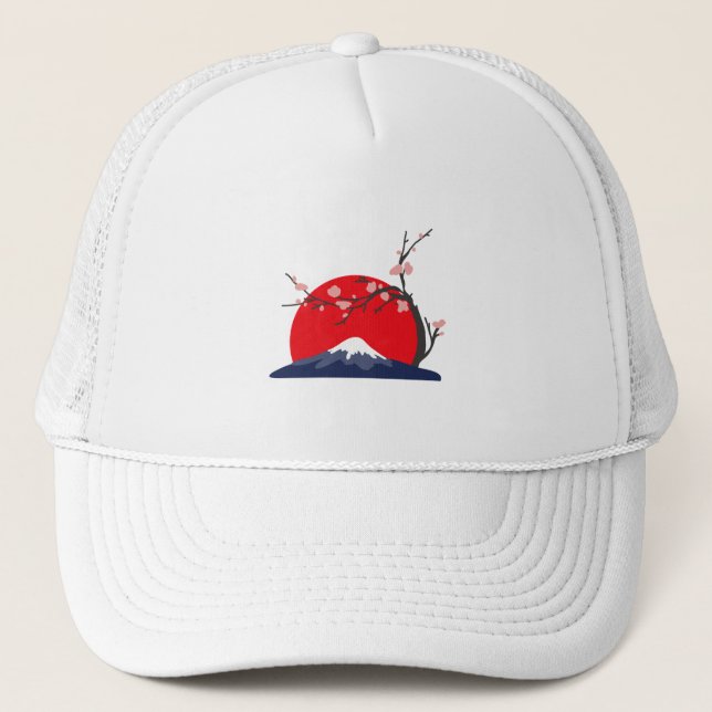 Gorra De Camionero Monte Fuji (Anverso)