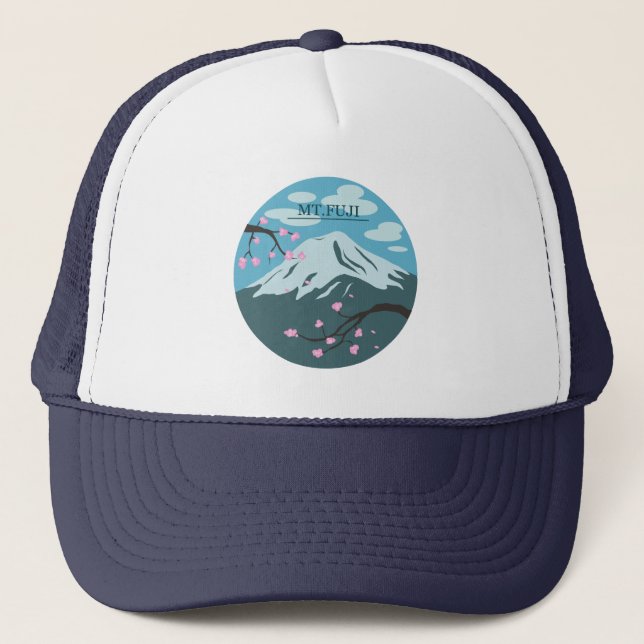 Gorra De Camionero Monte Fuji (Anverso)