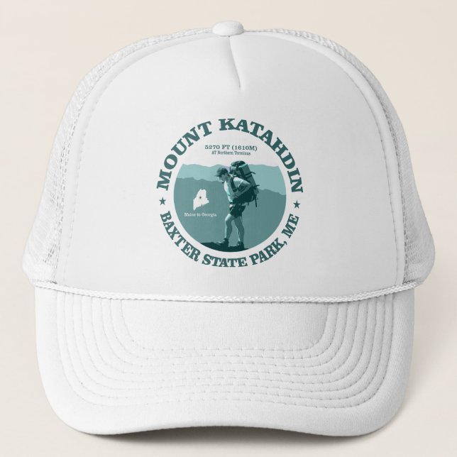 Gorra De Camionero Monte Katahdin (Anverso)