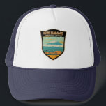 Gorra De Camionero Monte Kilimanjaro Tanzania Tanzania África Vintage<br><div class="desc">Diseño de arte vectorial del Monte Kilimanjaro. Es la montaña más alta de África y la montaña independiente más alta del mundo.</div>
