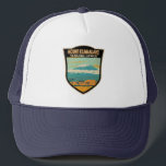 Gorra De Camionero Monte Kilimanjaro Tanzania Tanzania África Vintage<br><div class="desc">Diseño de arte vectorial del Monte Kilimanjaro. Es la montaña más alta de África y la montaña independiente más alta del mundo.</div>