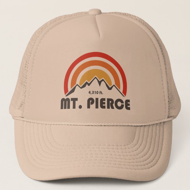 Gorra De Camionero Monte Pierce New Hampshire (Anverso)