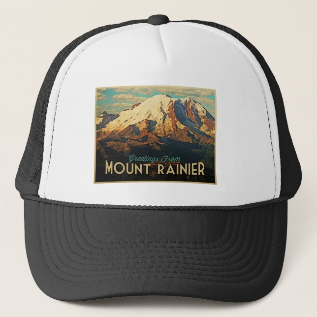 Gorra De Camionero Monte Rainier (Anverso)