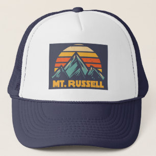 Gorra De Camionero Monte Russell California Retro Turquesa