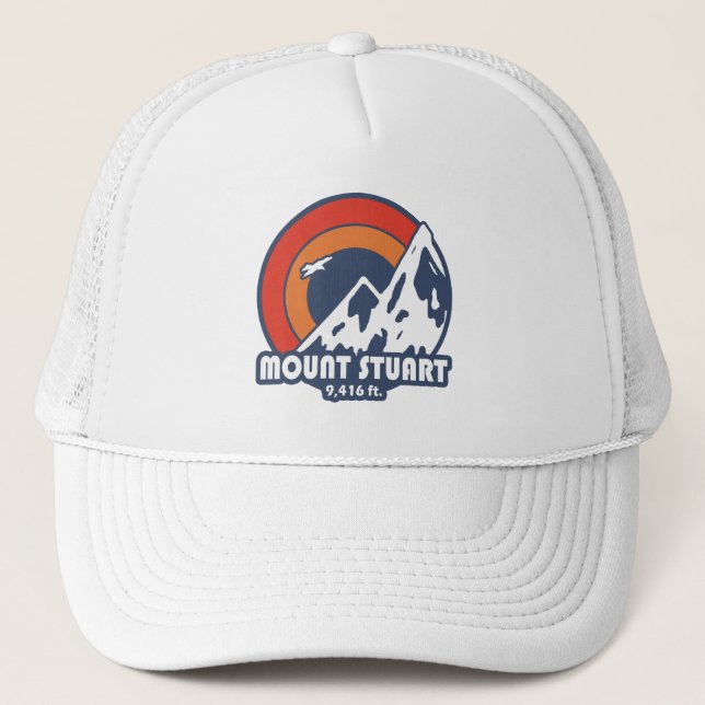 Gorra De Camionero Monte Stuart Washington Sun Eagle (Anverso)