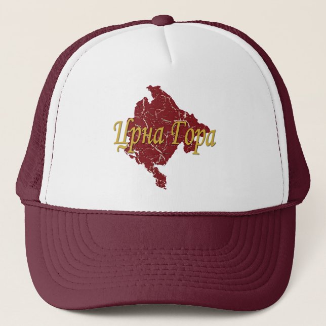 Gorra De Camionero Montenegro (Anverso)