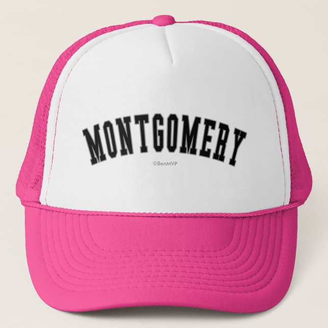 Gorra De Camionero Montgomery (Anverso)