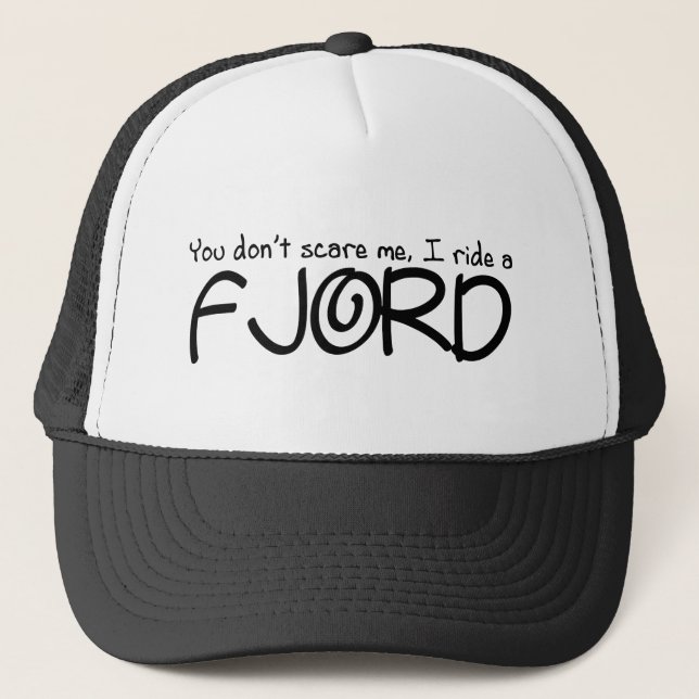Gorra De Camionero Monto un fiordo (Anverso)