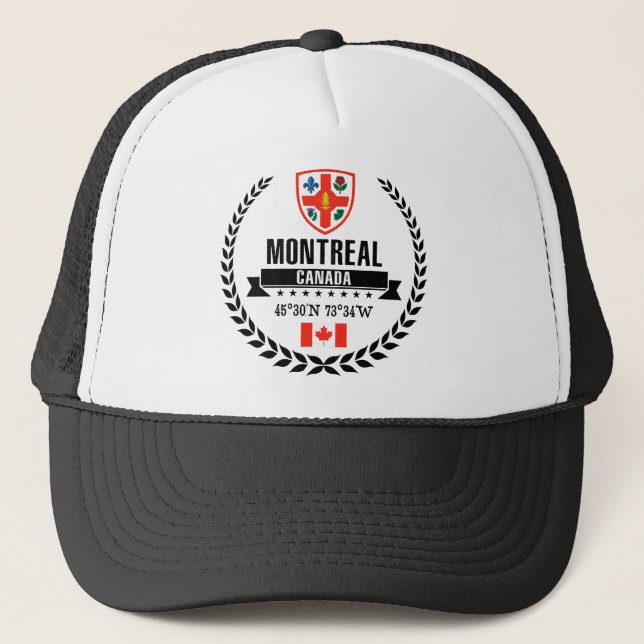 Gorra De Camionero Montreal (Anverso)