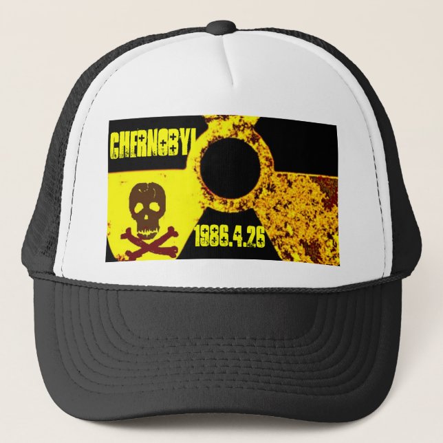 Gorra De Camionero Monumento a Chernobyl anti nuclear (Anverso)
