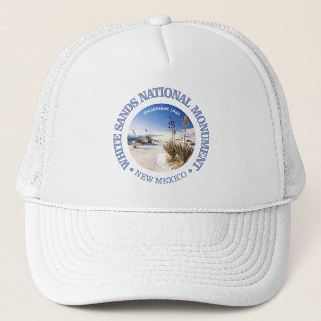 Gorra De Camionero Monumento nacional de las Arenas Blancas (Anverso)