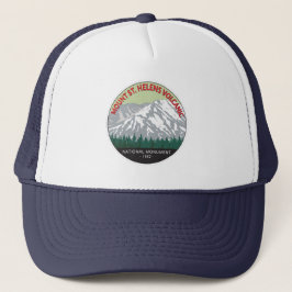 Gorra De Camionero Monumento volcánico nacional de Mount St Helens