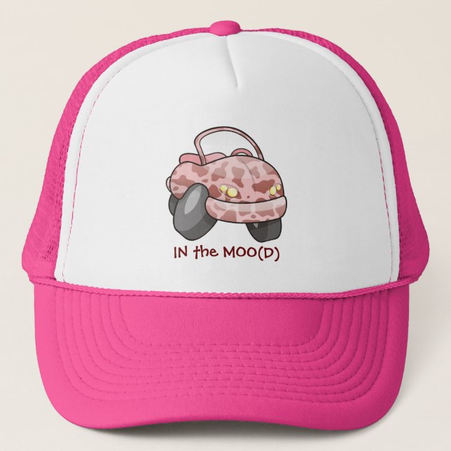 Gorra De Camionero Moo Car (Anverso)