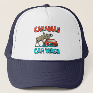 Gorra De Camionero Moose canadiense gracioso