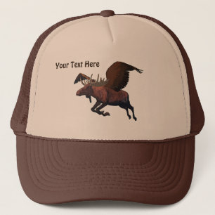 Gorra De Camionero Moose volador