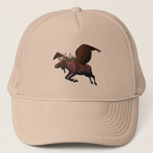 Gorra De Camionero Moose volador