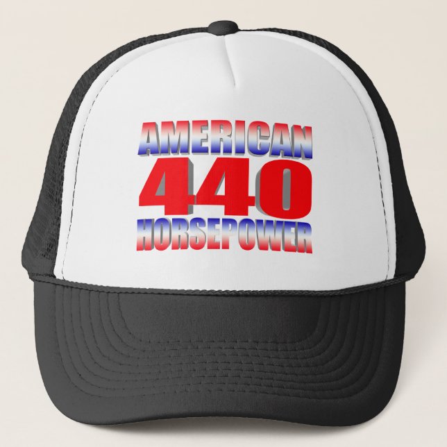 Gorra De Camionero Mopar 440 Dodge (Anverso)