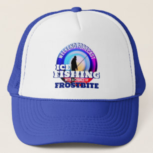 Gorra De Camionero Mordedura De Hielo Divertida De Pesca