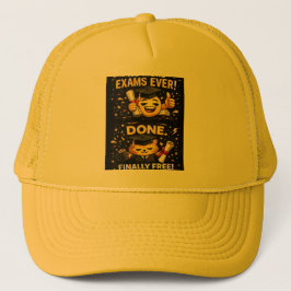 Gorra De Camionero More Exams Ever Funny Graduation Design