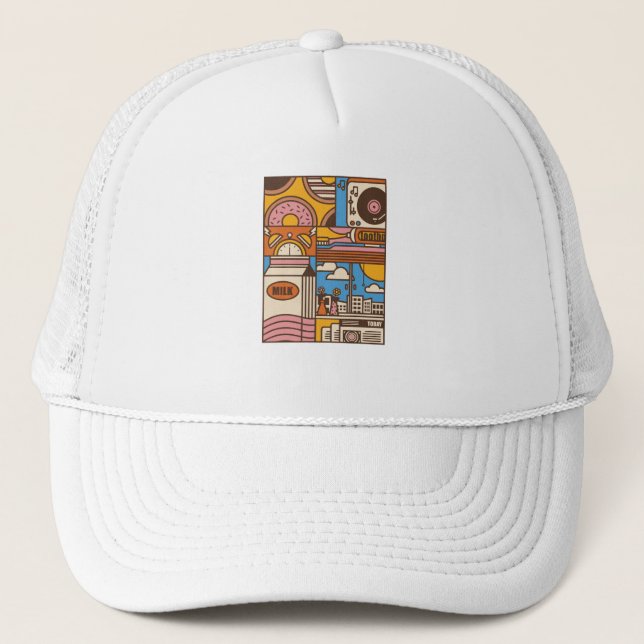 Gorra De Camionero Morning Vibe (Anverso)