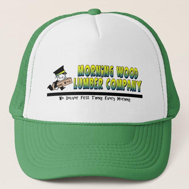 Gorra De Camionero Morning Wood Lumber Company (Anverso)