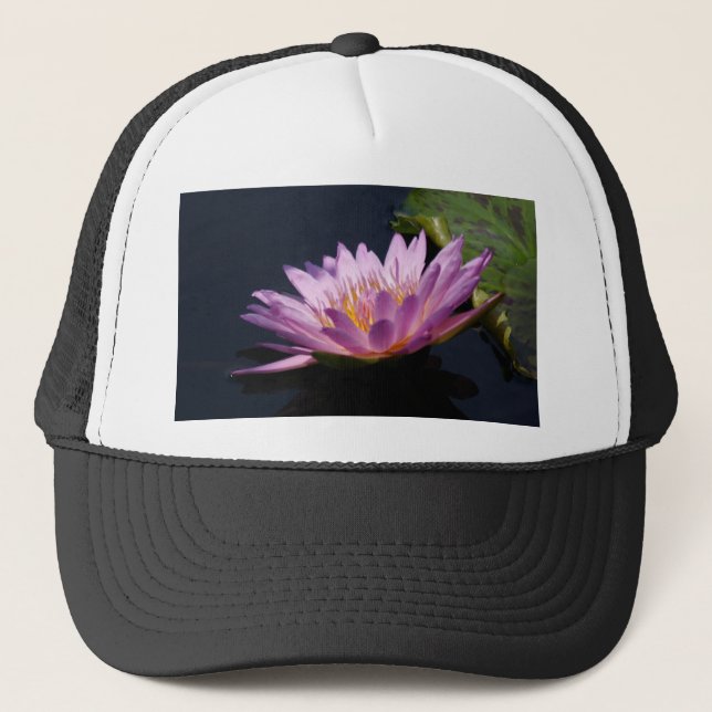 Gorra De Camionero Morple Lotus Waterlily (Anverso)