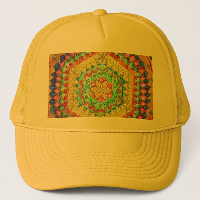 Gorra De Camionero Mosaico (Anverso)