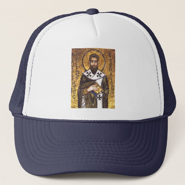 Gorra De Camionero Mosaico de San Basilio el Grande (Anverso)