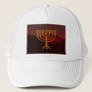 Gorra De Camionero Moshe es Menorah