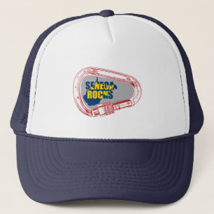 Gorra De Camionero Mosquetón de la escalada del Seneca