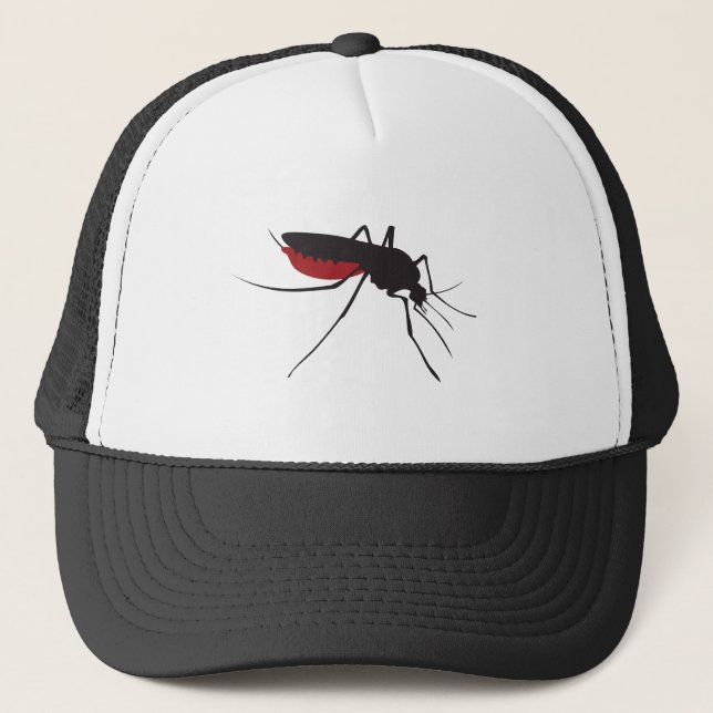 Gorra De Camionero Mosquito sangriento (Anverso)