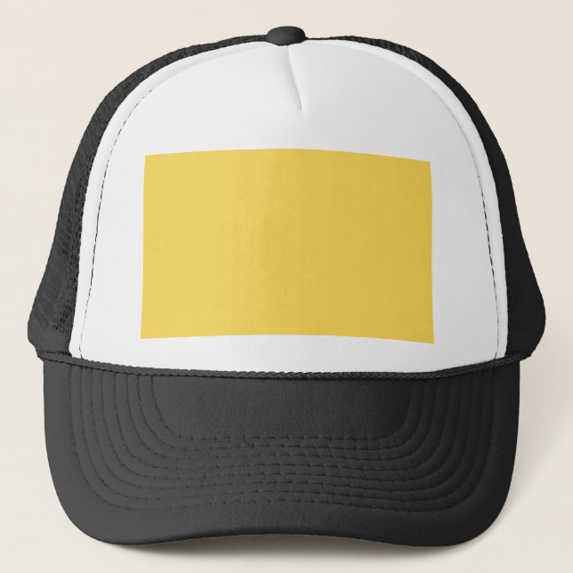 Gorra De Camionero mostaza de color (Anverso)