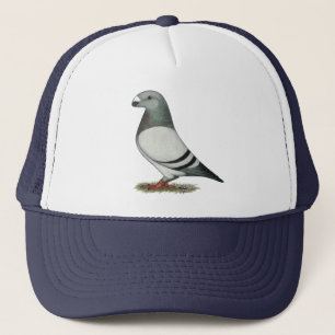Gorra De Camionero Mostrar pichón de barra azul Racer