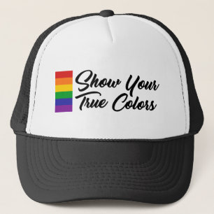 Gorra De Camionero Mostrar tus colores verdaderos