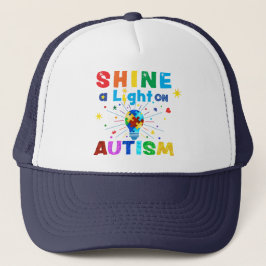 Gorra De Camionero MOSTRAR una luz sobre el AUTISMO