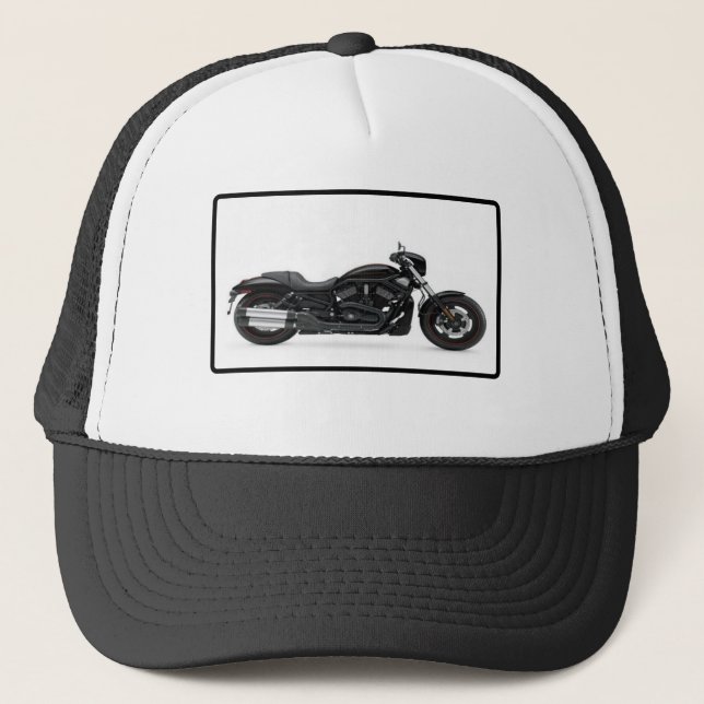 Gorra De Camionero motard cap (Anverso)
